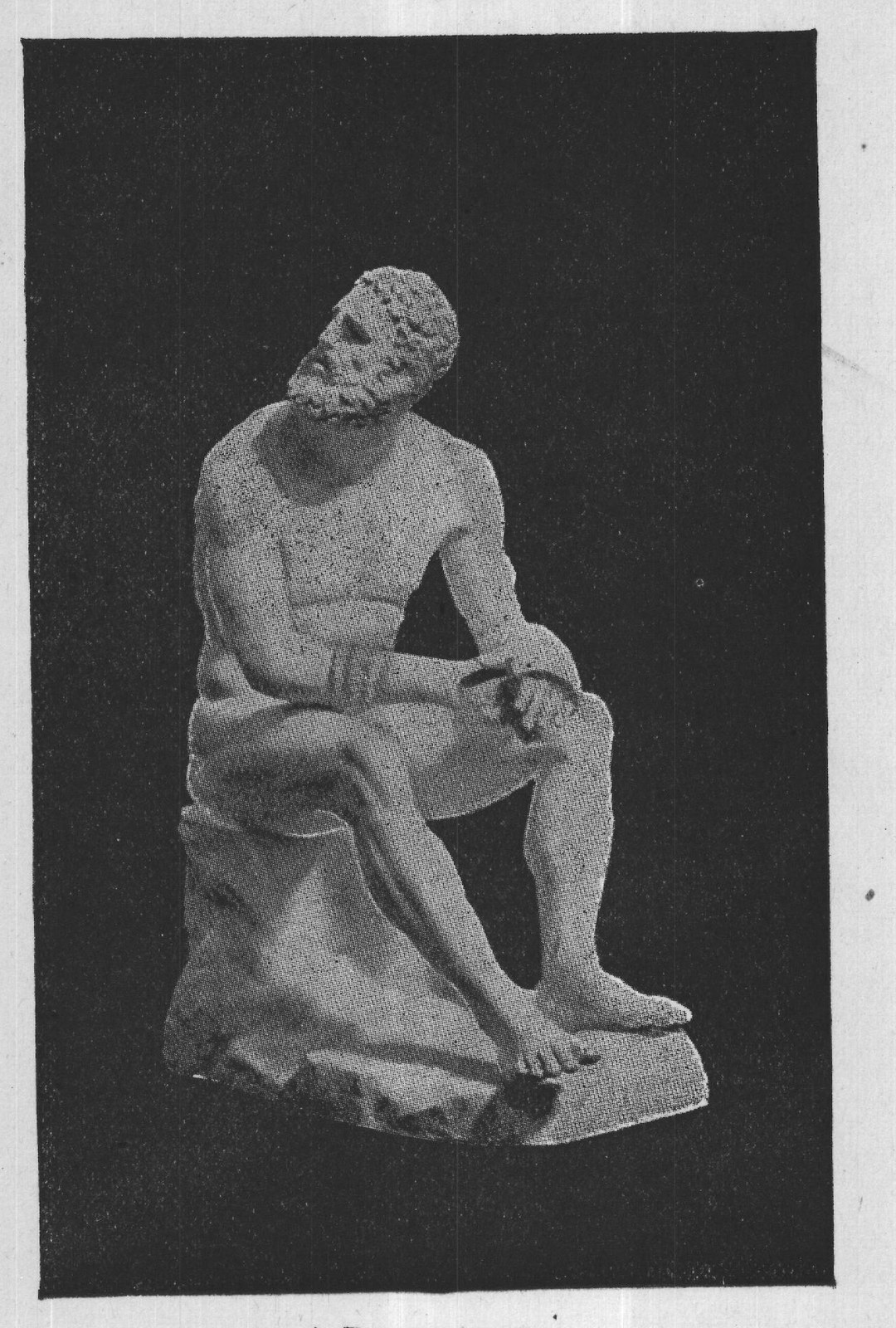A Roman boxer.