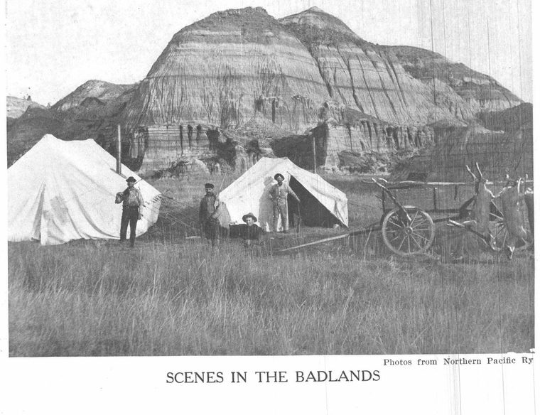 Scenes in the Badlands