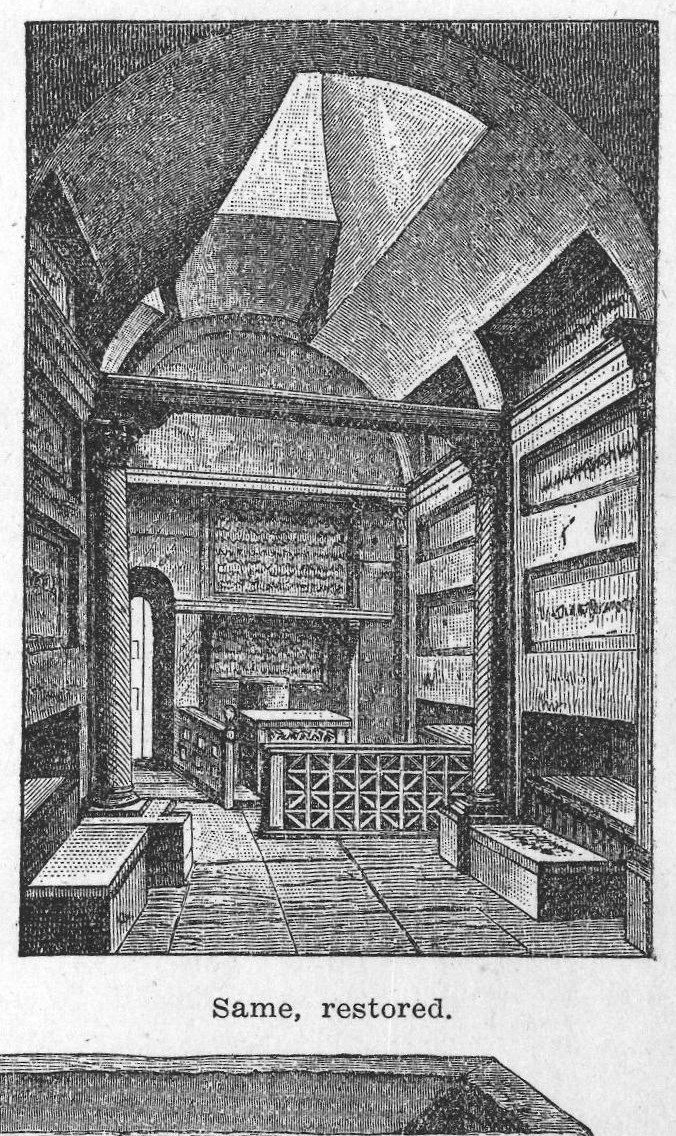 Sarcophagus, restored. Christian Antiquities