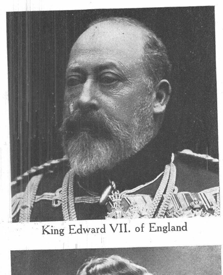 King Edward VII of England. Europe rulers