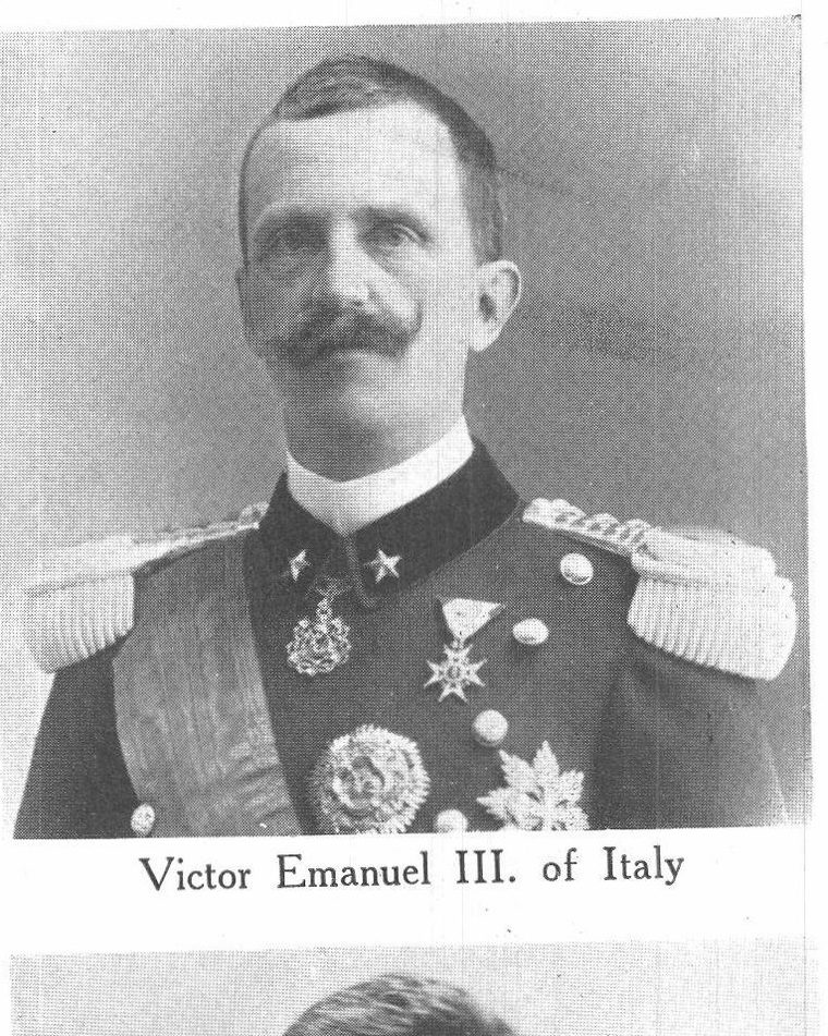 Victor Emanuel III of Italy. Europe rulers