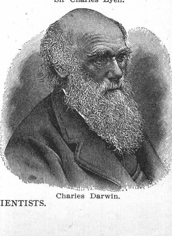 Charles Darwin. Europe scientists