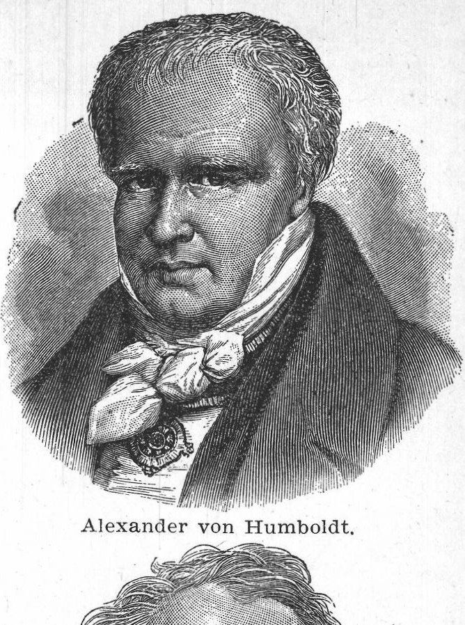 Alexander von Humboldt. Europe scientists