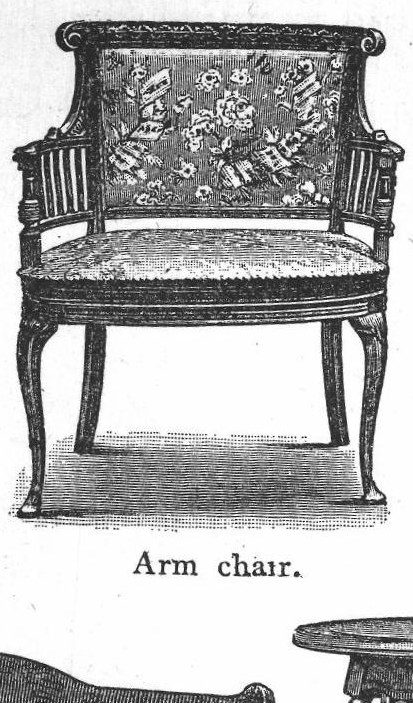 Arm chair. Furniture