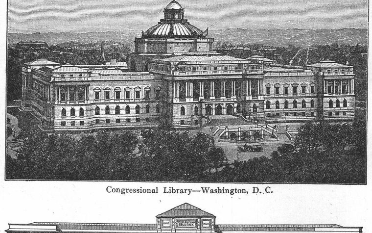 Congressional Library, Washington, D.C. Library buildings
