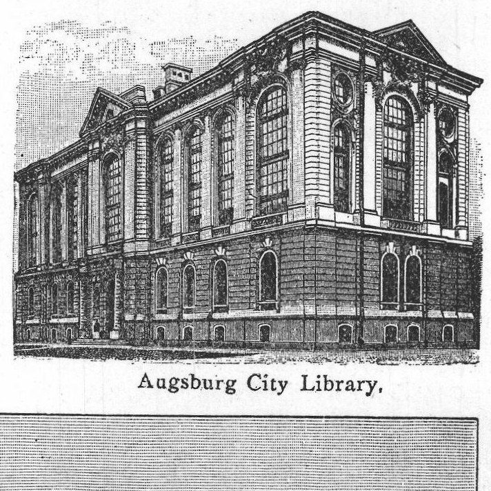 Augsburg City Library. Library buildings