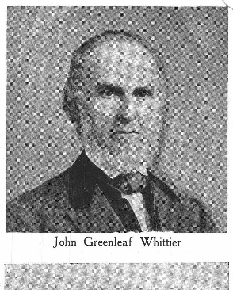 John Greenleaf Whittier. American writers