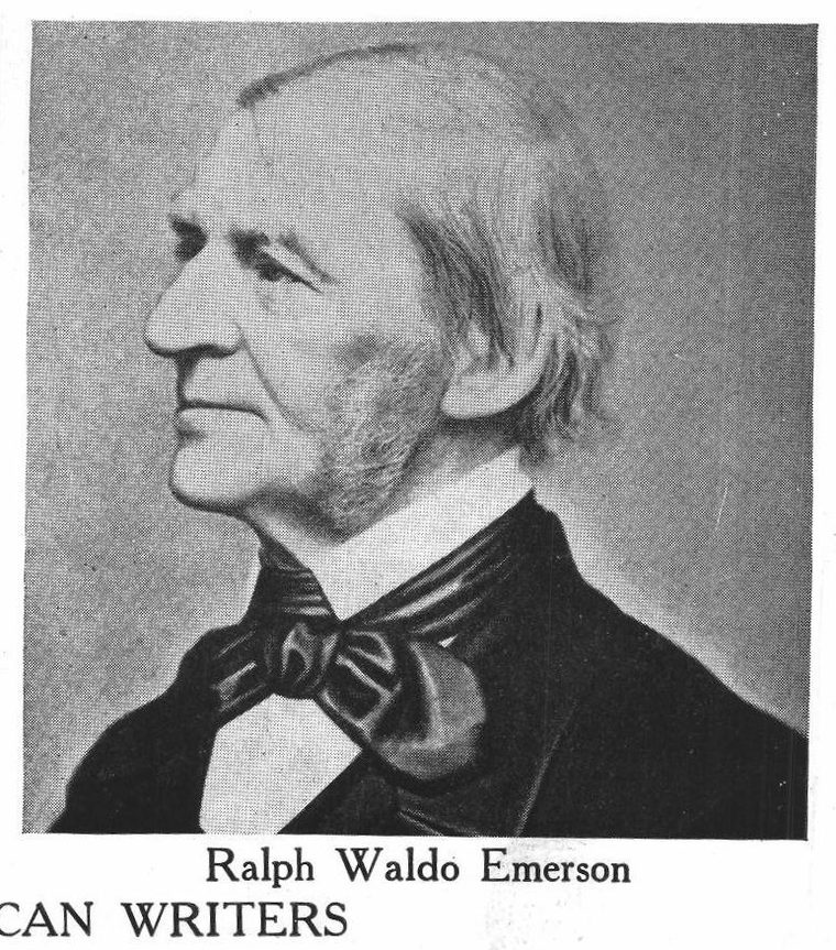 Ralph Waldo Emerson. American writers