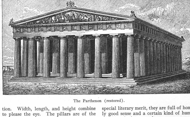 The Parthenon, restored