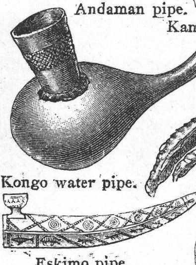Eskimo pipe. Pipe