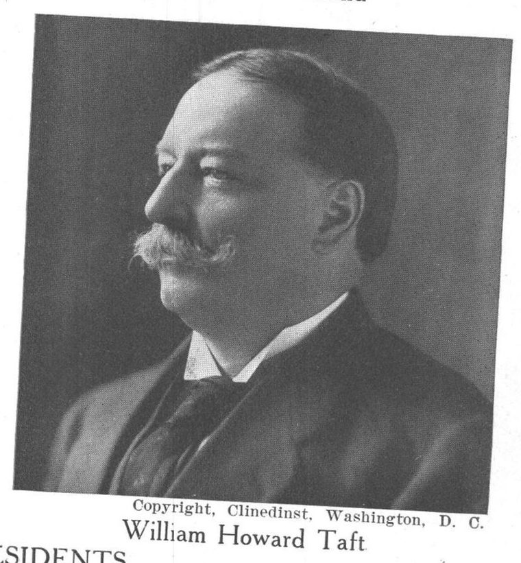 William Howard Taft. Famous presidents