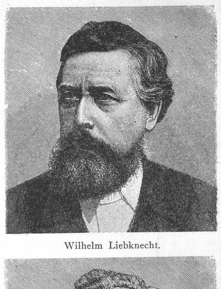 Wilhelm Liebknecht. Prominent socialists