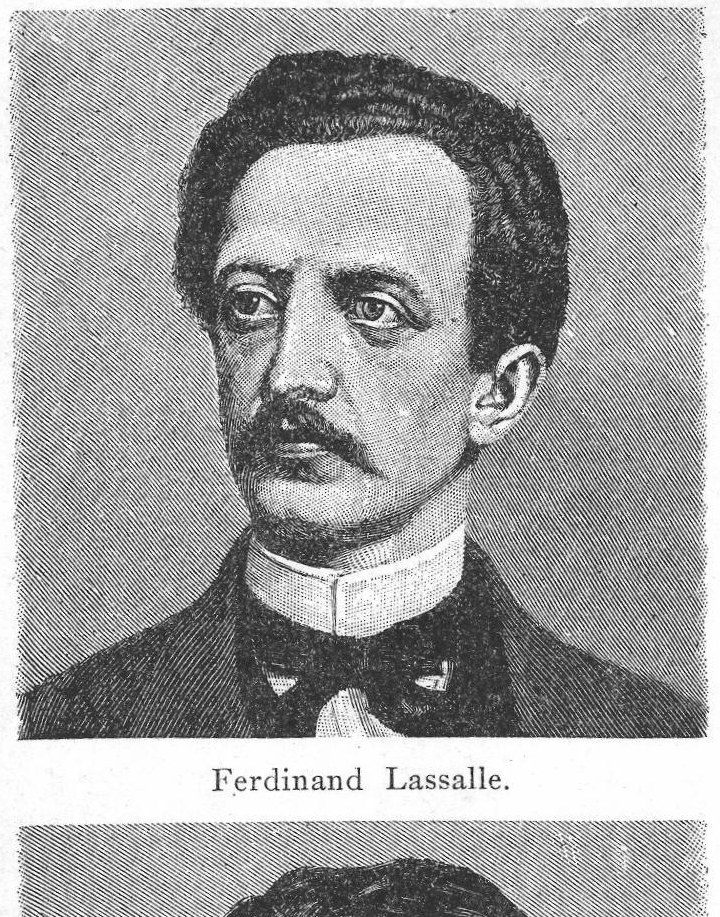 Ferdinand Lassalle. Prominent socialists