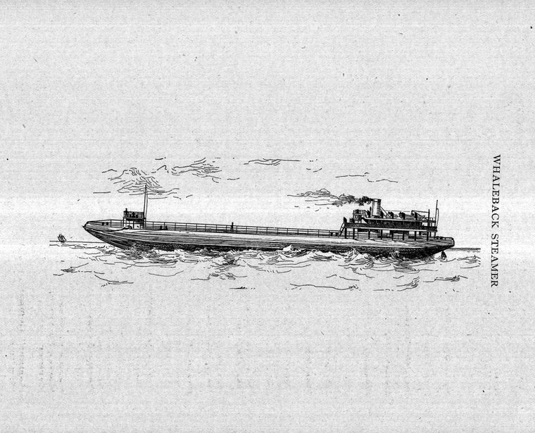 Whaleback steamer