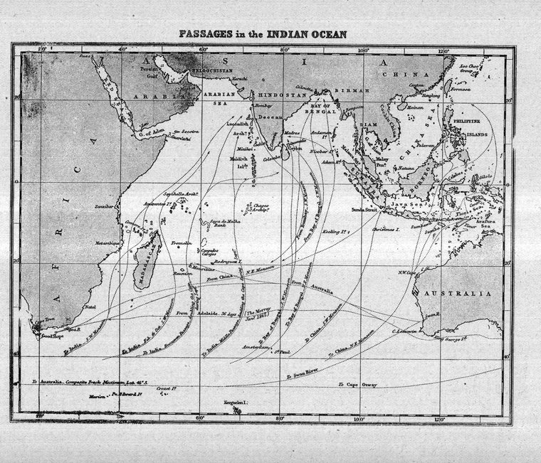 Passages in the Indian Ocean