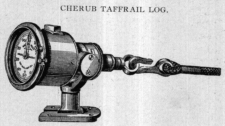 Cherub taffrail log
