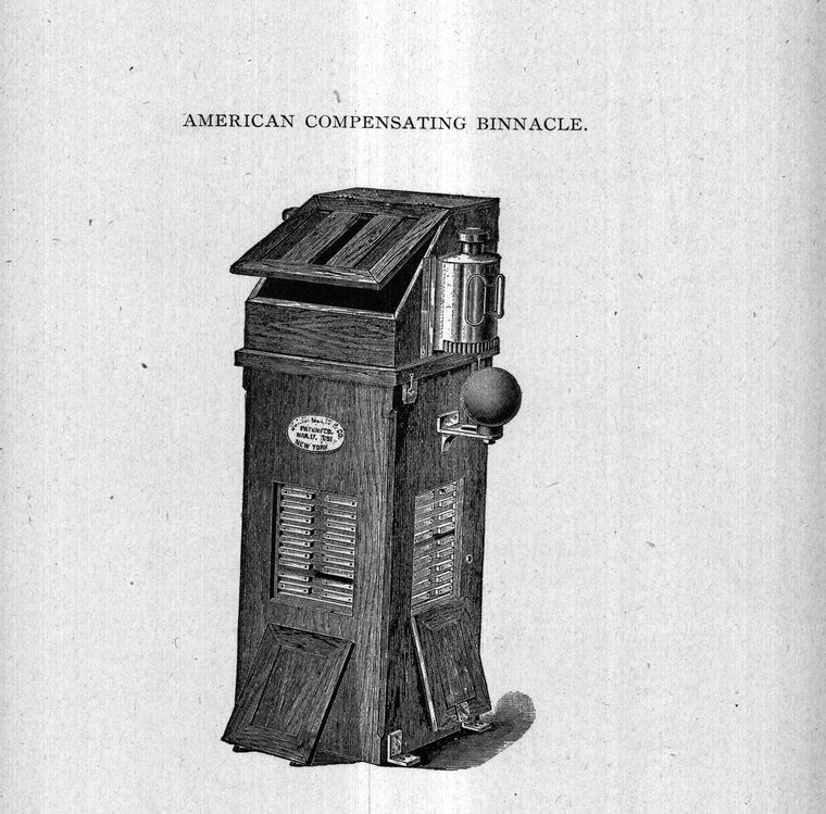 American compensating binnacle