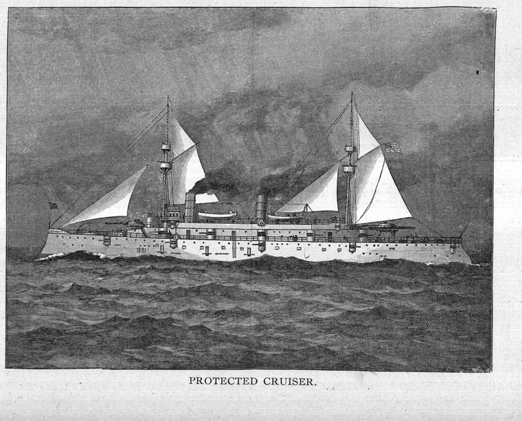 Protected cruiser