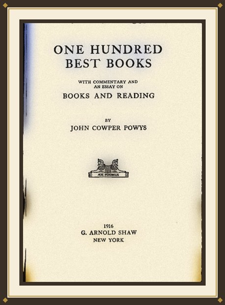 100 Best Books